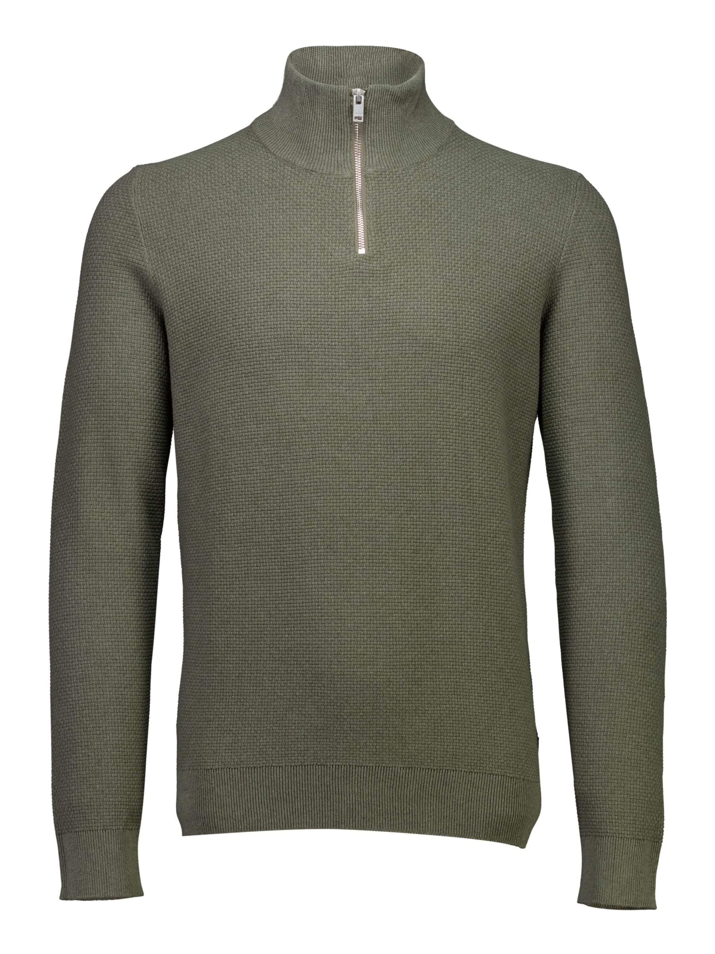 Pull-over Lindbergh en vert : devant
