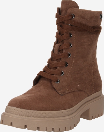 TATA Italia Lace-Up Ankle Boots in Brown: front
