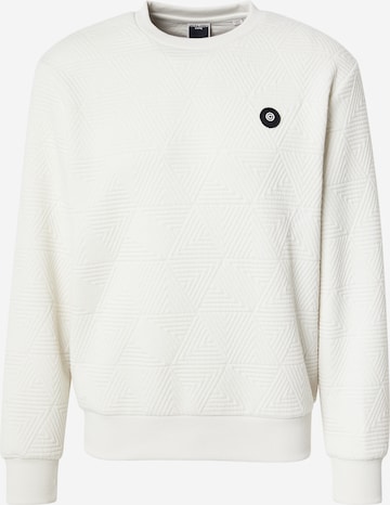 JACK & JONES Sweatshirt 'JCOGEO' in Beige: Vorderseite