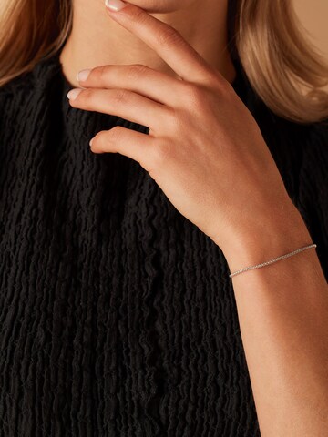Lucardi Bracelet 'Basic' in Silver