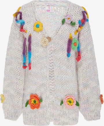 IZIA Strickjacke in Beige: Vorderseite