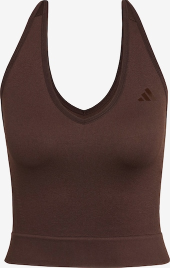 ADIDAS PERFORMANCE Sporttop 'Essentials' in kastanienbraun, Produktansicht