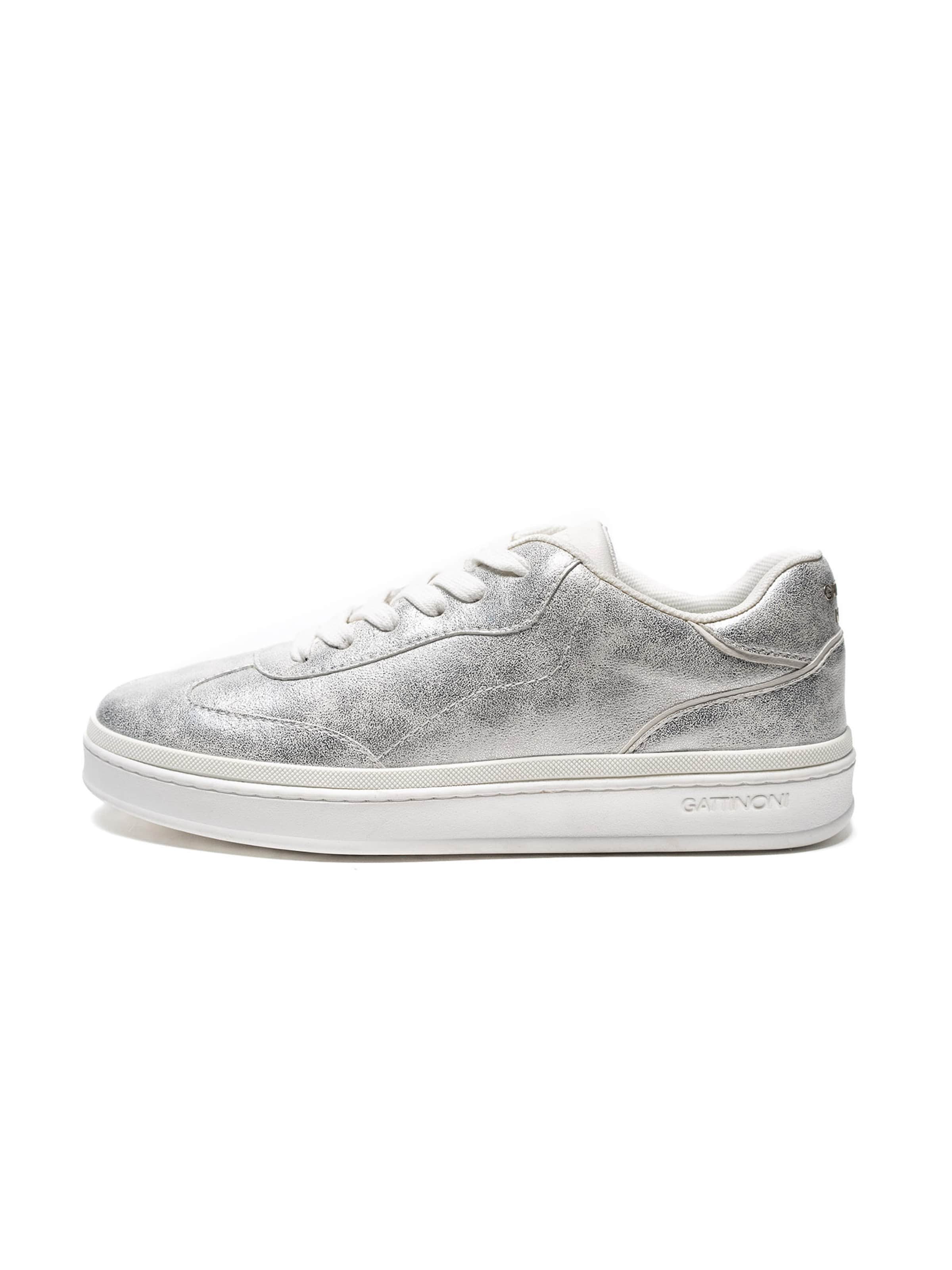 Gattinoni Sneaker in Silber: Vorderseite
