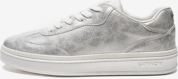 Gattinoni Sneakers laag in Zilver: voorkant