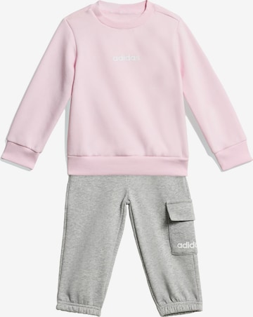 ADIDAS SPORTSWEAR Tracksuit 'Essentials' in Pink: front