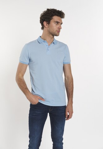 DENIM CULTURE Shirt 'CALVIN' in Blauw: voorkant