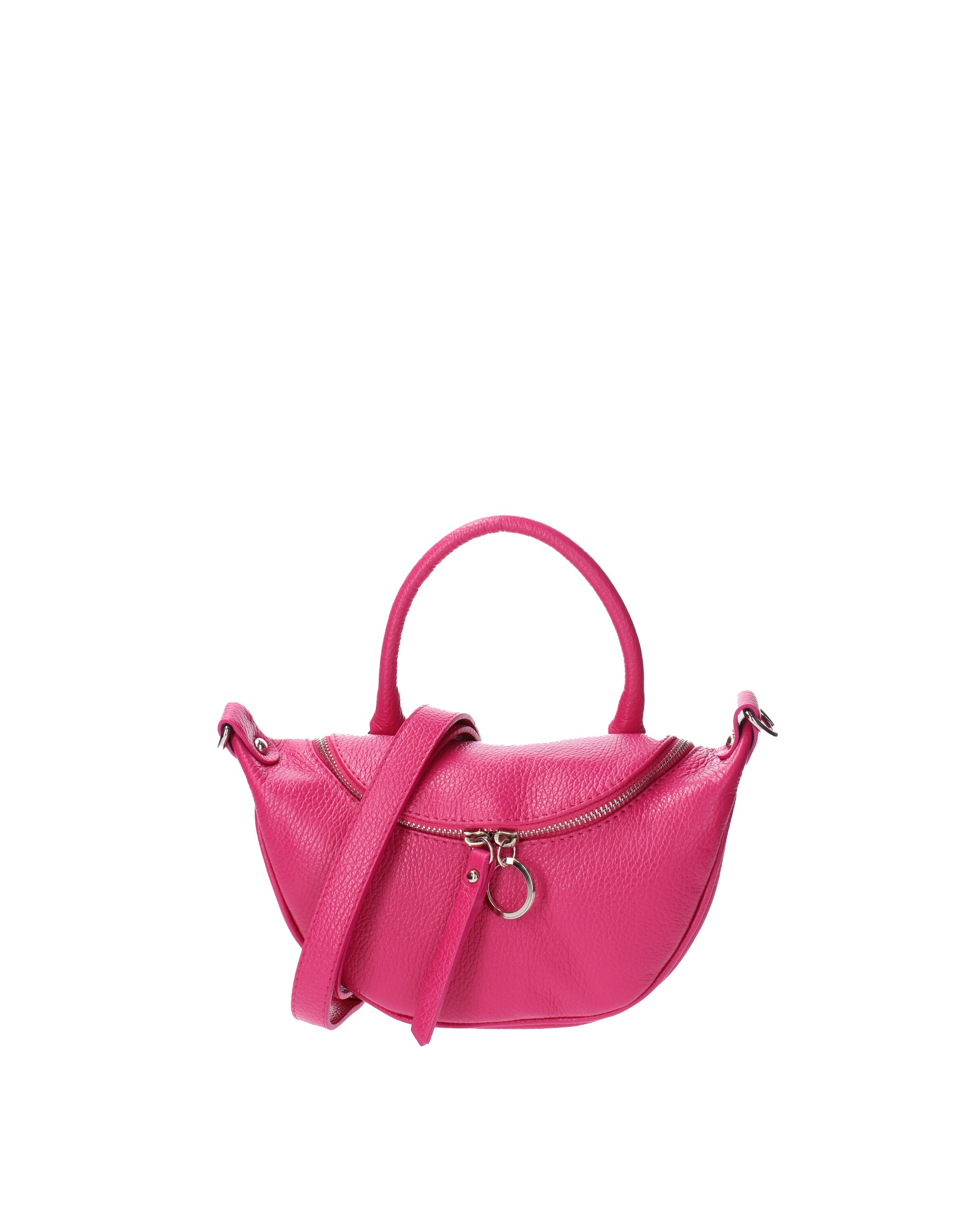 Viola Castellani Handtasche in Pink: Vorderseite