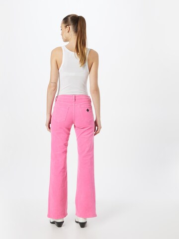 Abrand Flared Jeans i rosa