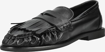PAVEMENT Classic Flats in Black: front