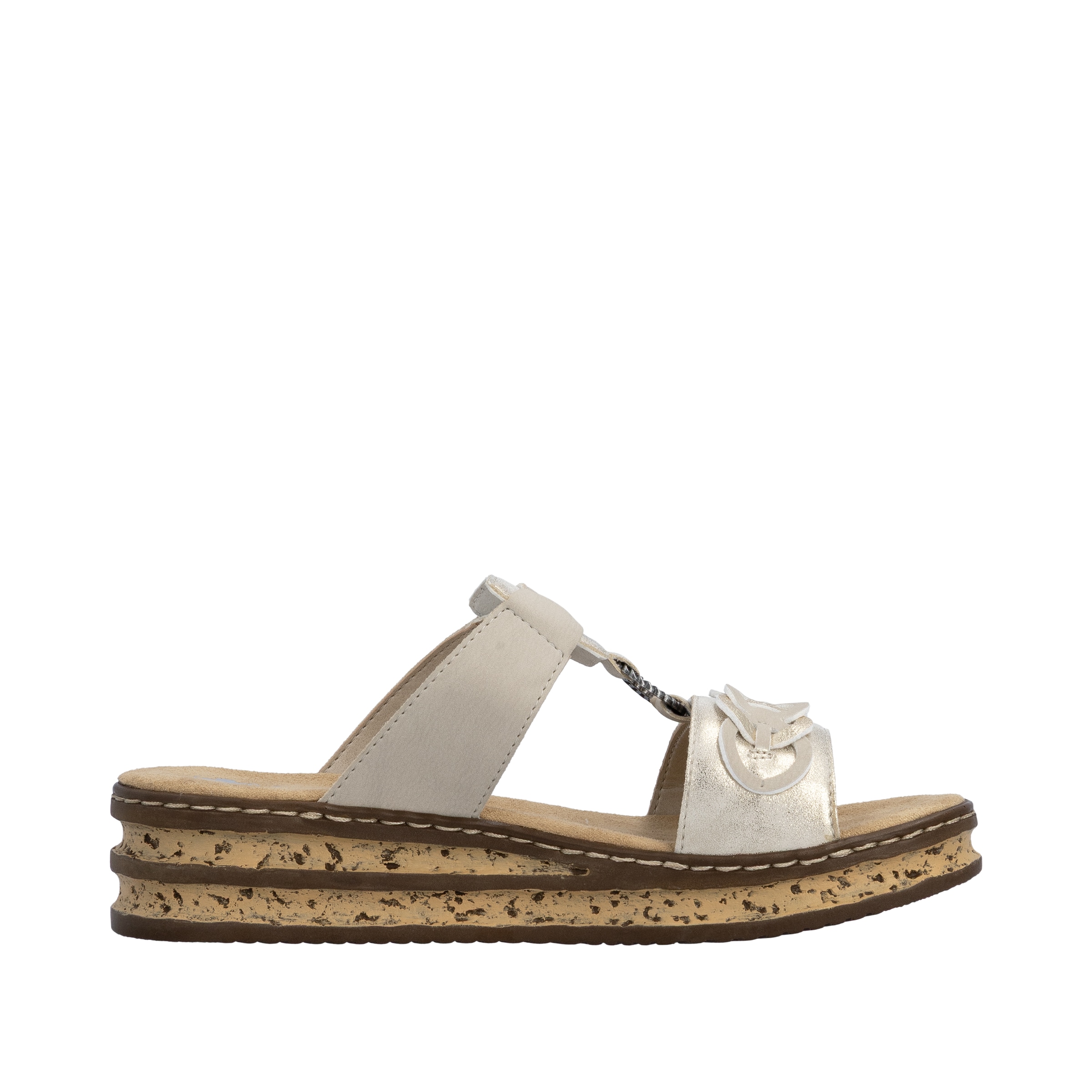 Rieker Mules in Beige