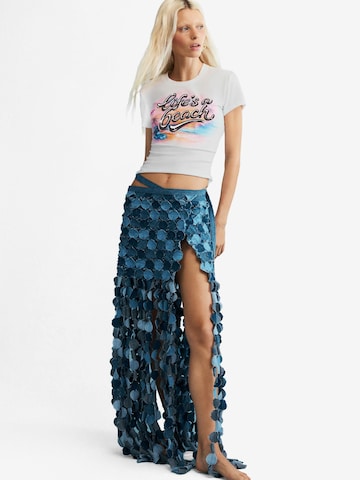Tricou de la Desigual pe alb