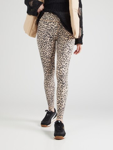 Ragdoll LA Skinny Leggings in Beige: Vorderseite