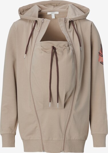 Esprit Maternity Veste mi-saison en beige / marron, Vue avec produit