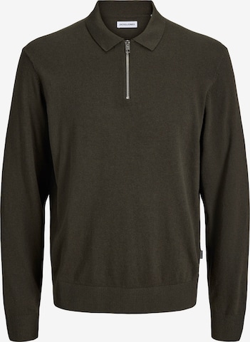 JACK & JONES Neulepaita 'JJEEMIL' värissä vihreä: etupuoli