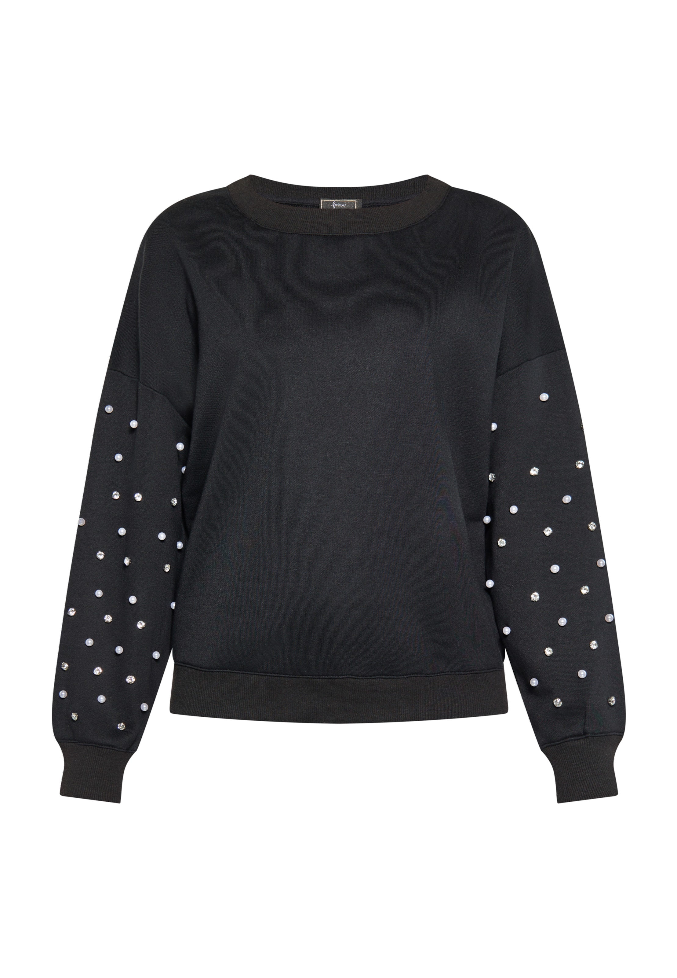 faina - Sweatshirt em preto: frente