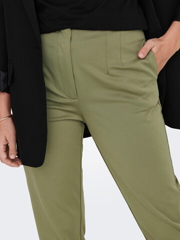 Coupe slim Pantalon 'JADA-MERLE' ONLY en vert