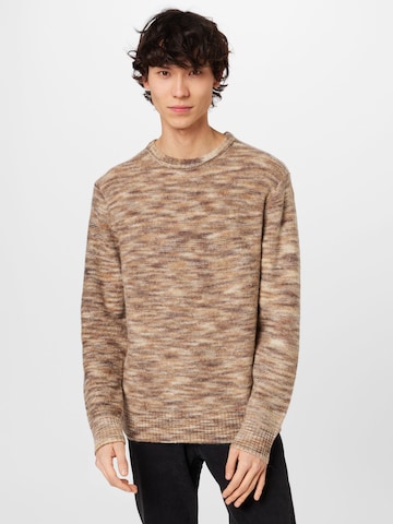 Cotton On Sweater in Brown: front