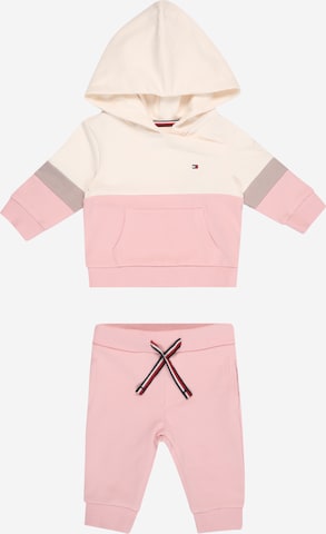 TOMMY HILFIGER Sweat suit in Pink: front