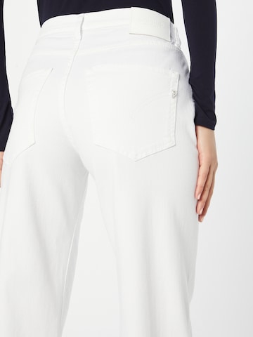 Wide leg Jeans 'JACKLYN' de la Dondup pe alb