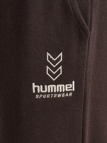 Hummel Tapered Workout Pants 'OLIVIA' in Brown