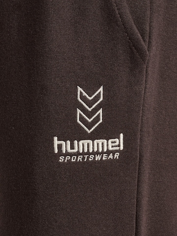 Hummel Tapered Workout Pants 'OLIVIA' in Brown