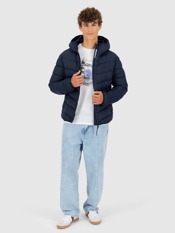 Alife and Kickin Winter Jacket 'Mr Anderson' in Blue