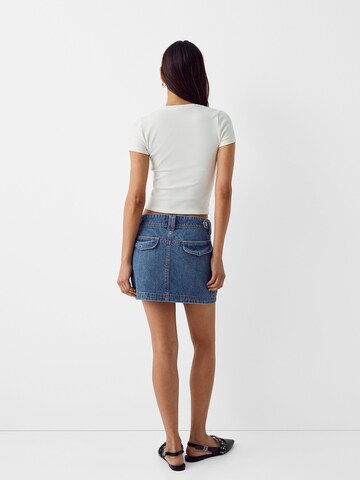 Bershka Skirt in Blue