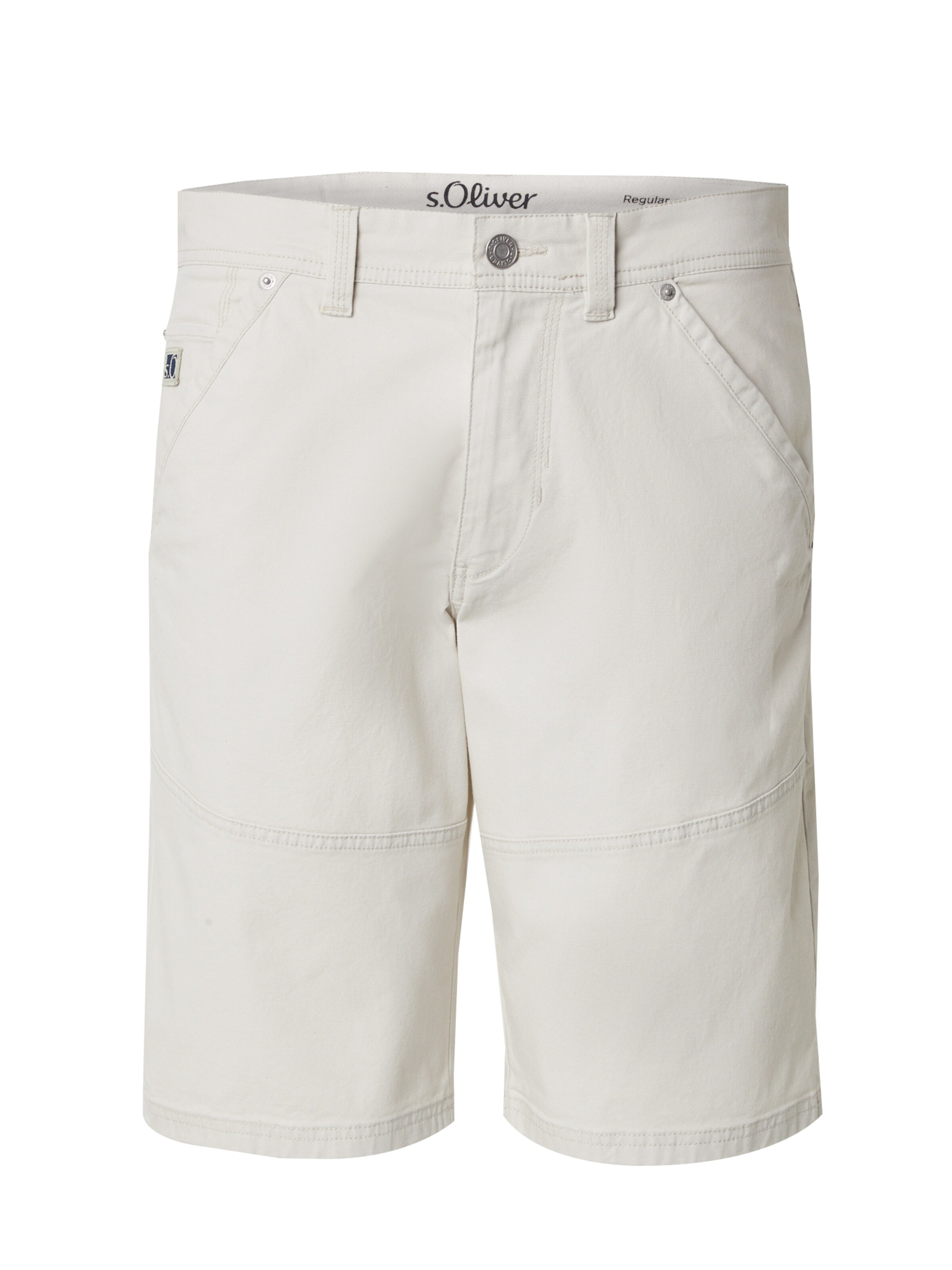 Regular Pantalon s.Oliver en blanc : devant