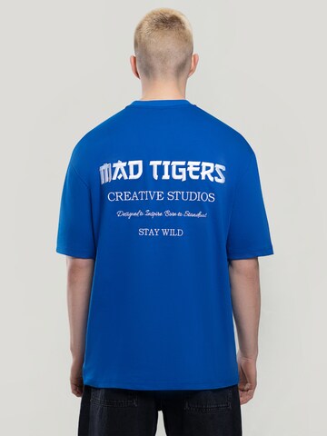 MAD TIGERS Shirt 'Creative Studios' in Blue