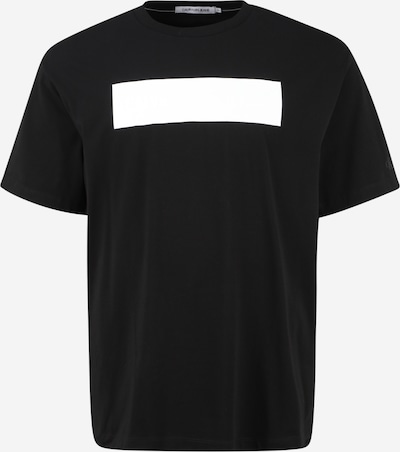 Calvin Klein Jeans Plus T-Shirt en noir / blanc, Vue avec produit