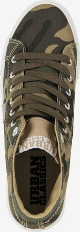 Urban Classics High-Top Sneakers in Green