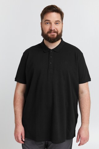 !Solid Poloshirt 'BANJO' in Schwarz: predná strana