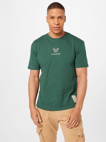 JACK & JONES Shirt in Green: front