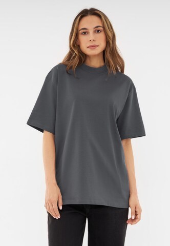 Johnny Urban Tričko 'Sammy Oversized' – šedá