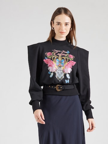 Versace Jeans Couture Neulepaita värissä musta: etupuoli