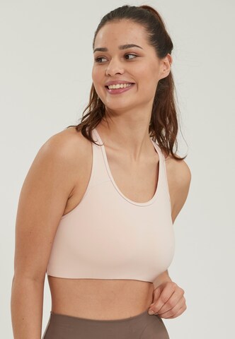 Athlecia Bustier Sport-BH 'Inere' in Pink: predná strana