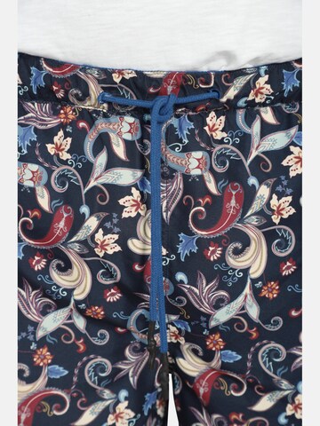 Charles Colby Board Shorts 'Baron Finbar' in Blue