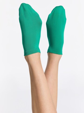 Albero Natur Ankle Socks in Green