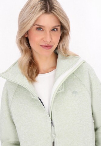Veste en polaire Schmuddelwedda en vert