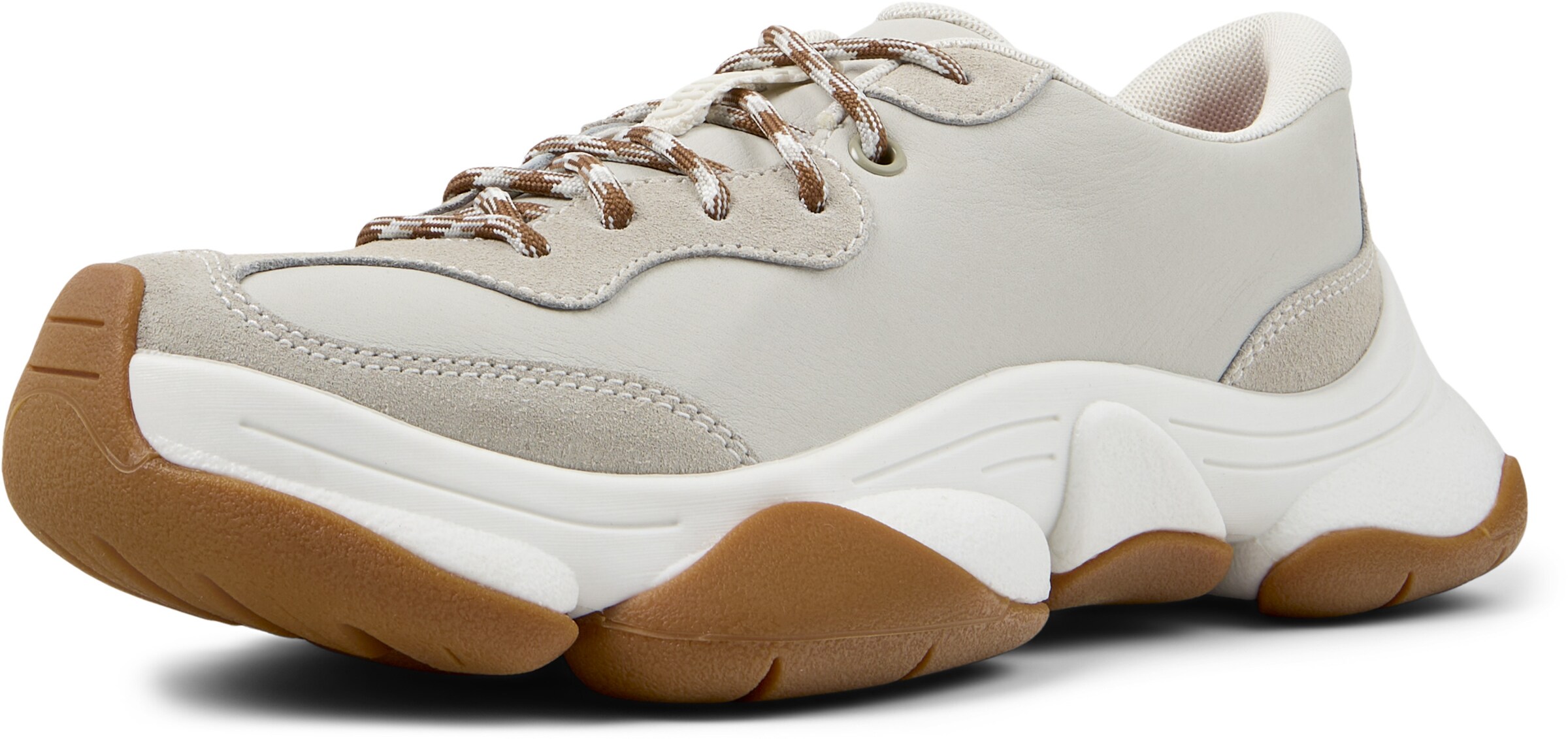 CAMPER Platform trainers 'Karst 2' in Grey: front