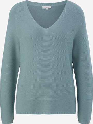 Pull-over s.Oliver en bleu : devant