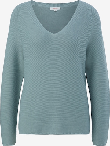 s.Oliver Sweater in Blue: front