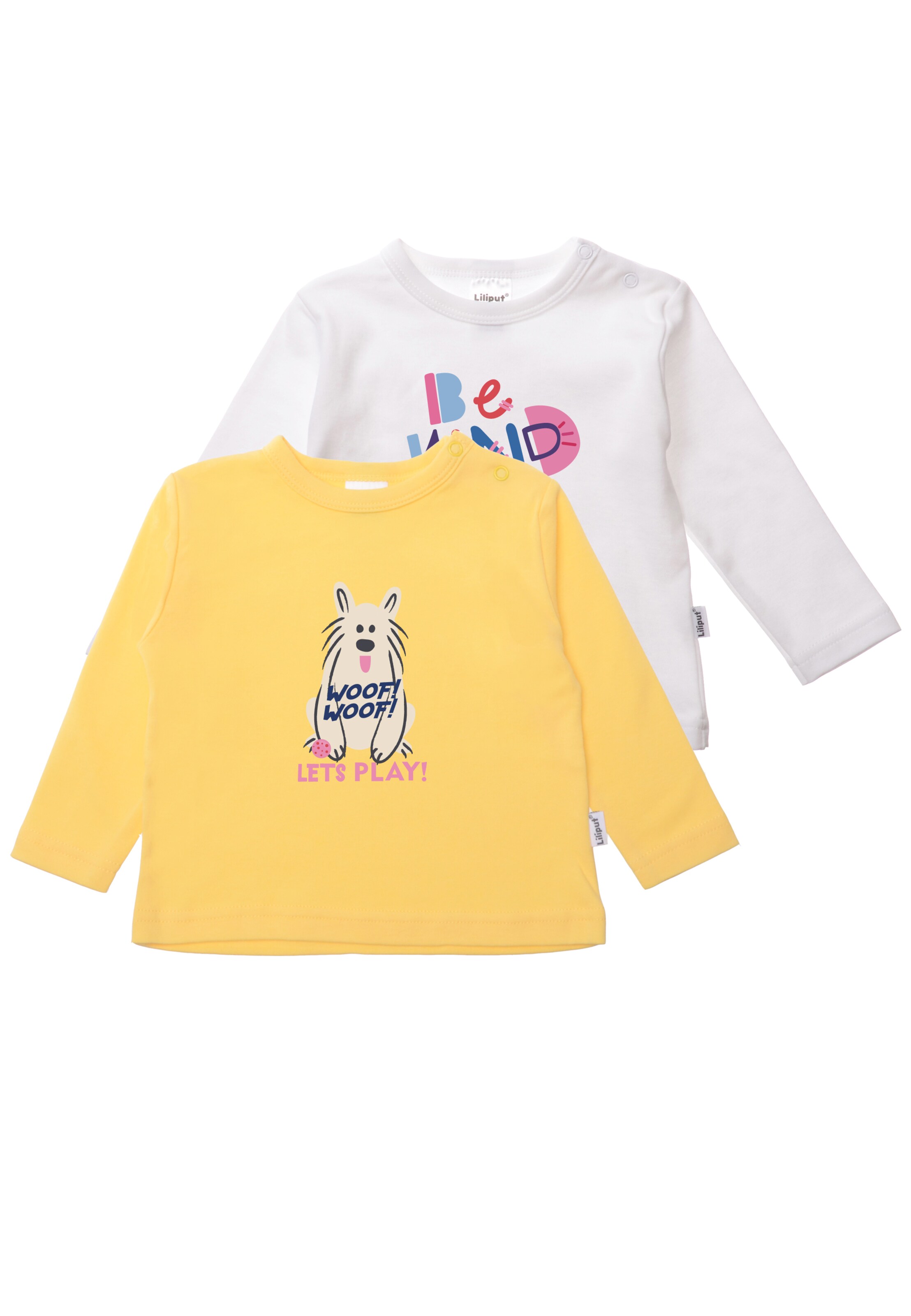 LILIPUT Shirt 'Woof' in Yellow: front