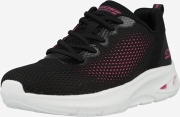 Sneaker bassa di SKECHERS in nero: frontale