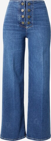 FRAME Bootcut Jeans in Blauw: voorkant