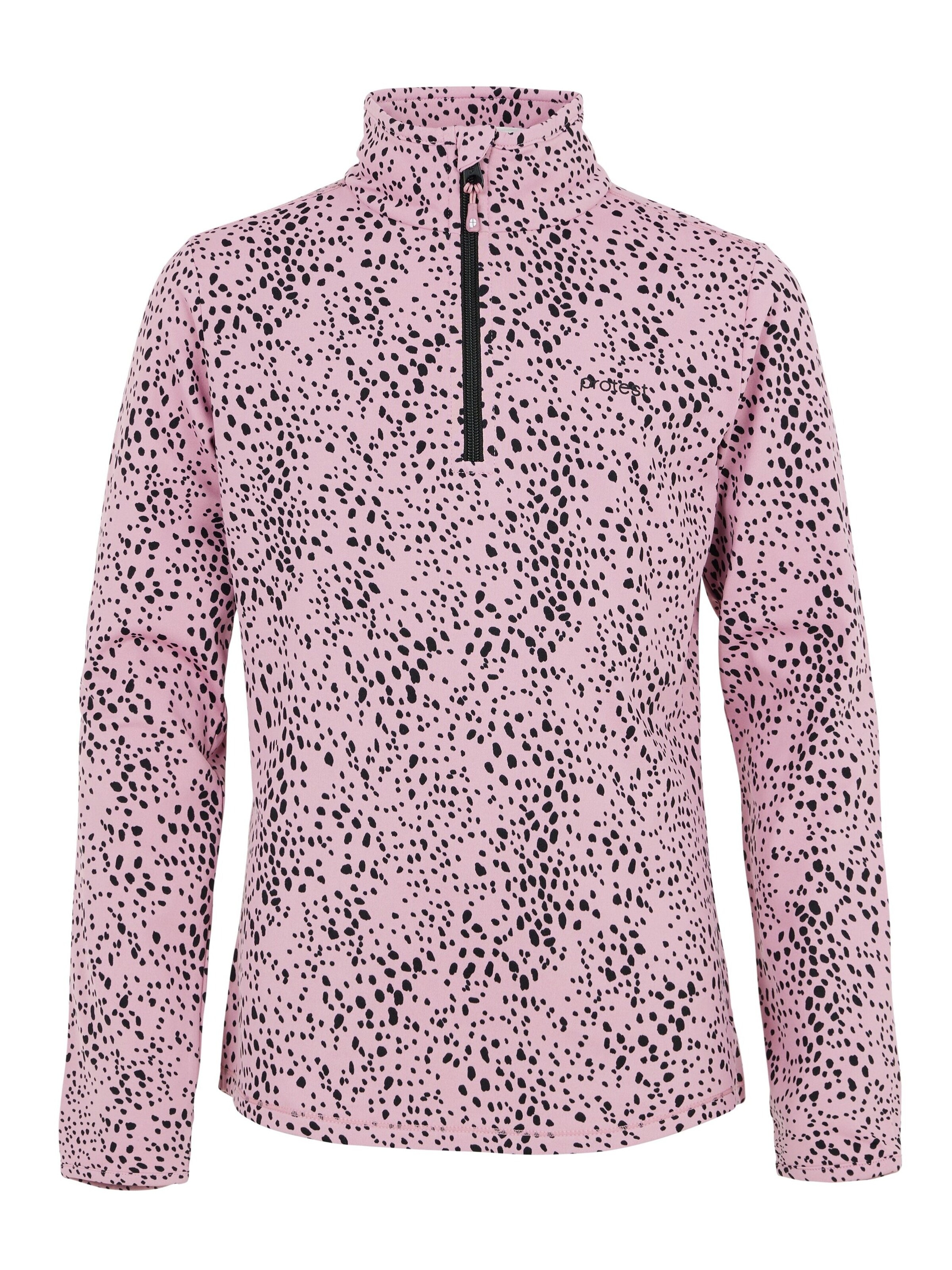 PROTEST Sports sweatshirt 'PRTVESH JR' in Pink: front