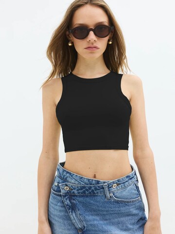 No Matter What Top in Zwart