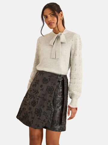 love & roses Юбка в Серый: спереди