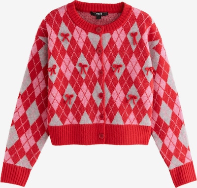 Next Kardigan u siva / roza / crvena, Pregled proizvoda