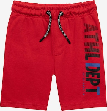 Pantalon de sport MINOTI en rouge : devant